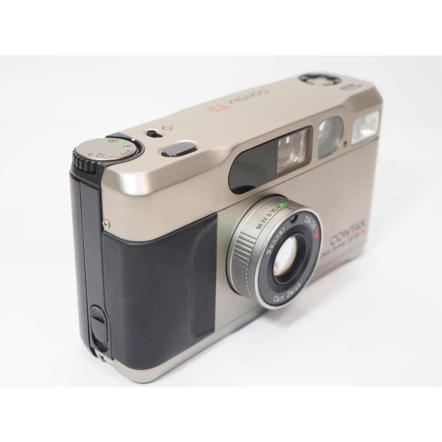 【 美品 作動良好 】CONTAX T2 ケース ストラップ付き コンタックス [管CX9371]_2