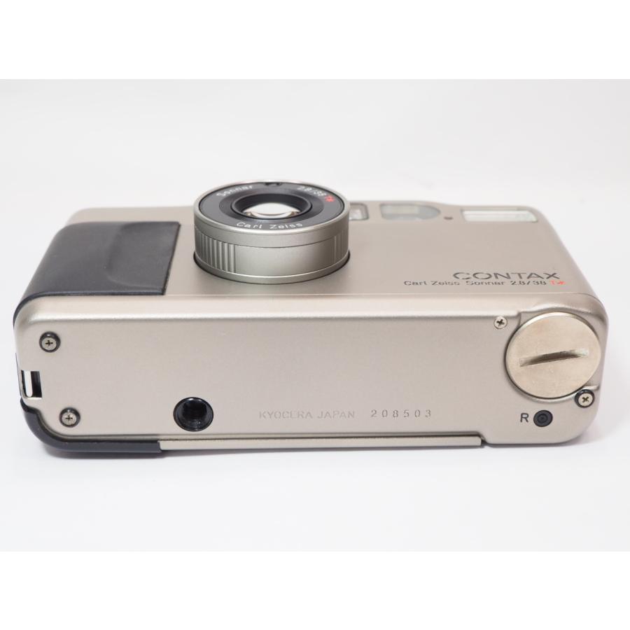 【 美品 作動良好 】CONTAX T2 ケース ストラップ付き コンタックス [管CX9371]_6