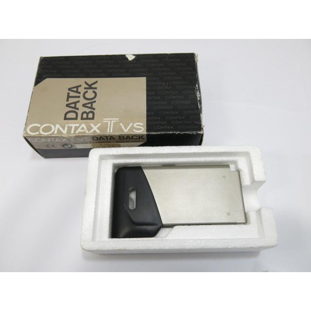 中古美品 】CONTAX TVS用 裏蓋 (※箱はデーターバック) [管ET425