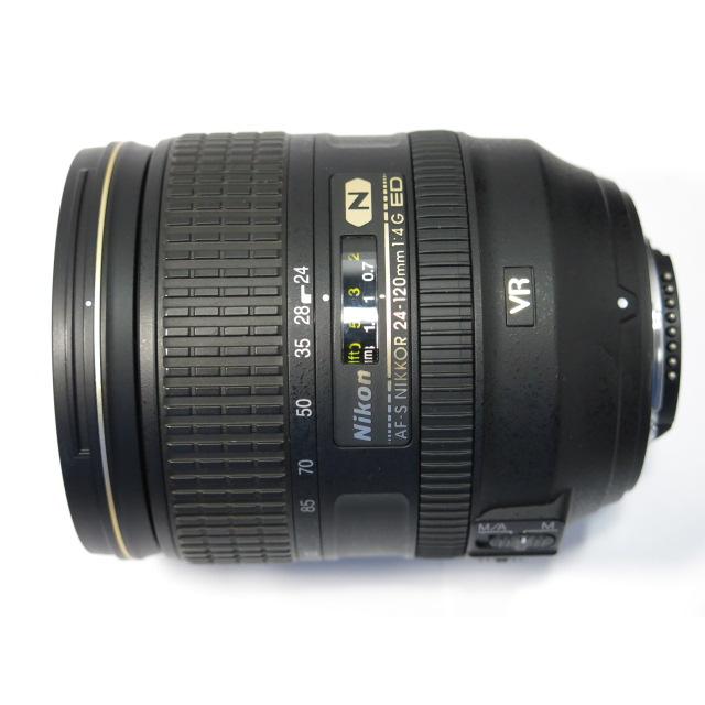 Nikon AF-S 24-120mm F4G ED VR N  純正フード・純正ポーチ・説明書・元箱付 ニコン [管ET548]｜tanaridocamera1｜02