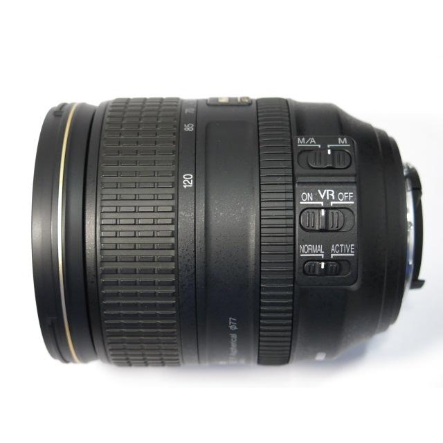 Nikon AF-S 24-120mm F4G ED VR N  純正フード・純正ポーチ・説明書・元箱付 ニコン [管ET548]｜tanaridocamera1｜04