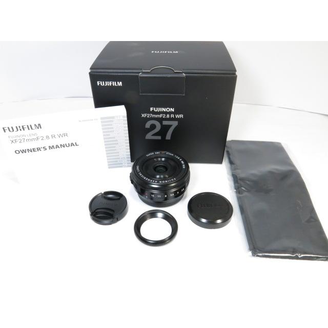 FUJIFILM XF27mm F2.8 R WR 元箱、付属品付き