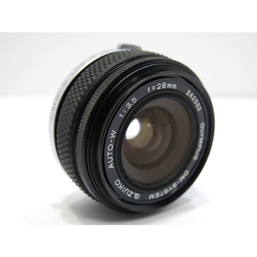 Objectif Olympus 28mm F/3.5 - Grand Angle - Monture Olympus - Housse Abîmée
