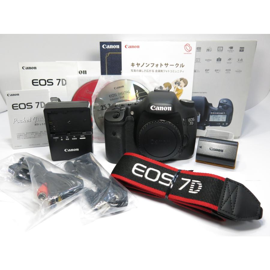 キヤノン Canon EOS 7D ボディー 元箱あり [管GF527] : カメラの
