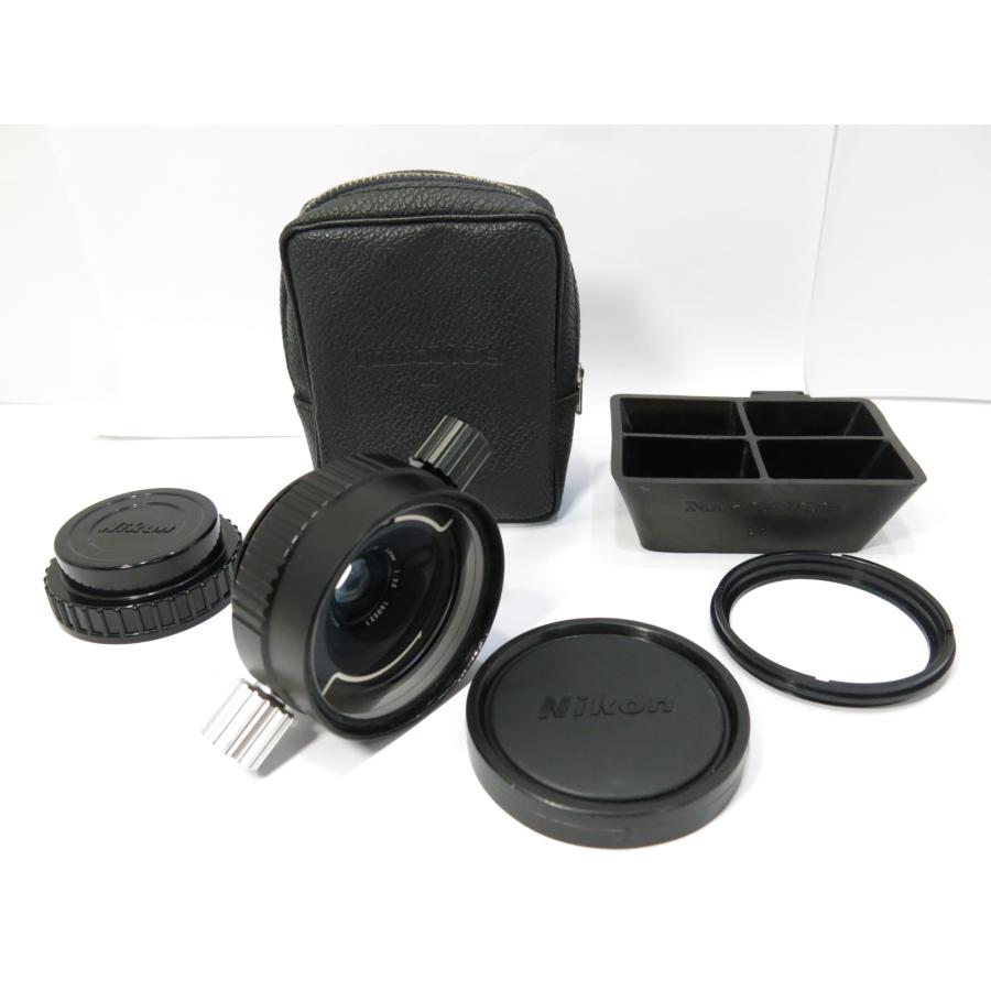 中古品 】Nikon UW-28mmF3.5 ニコノス 用 レンズ ファインダー付き [管