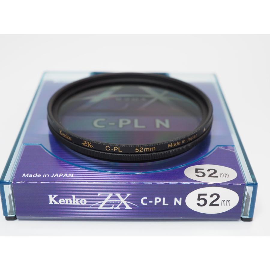 ケンコー 【 美品 】Kenko ZX ゼロクロス C-PL 52mm 超解像力 円偏光