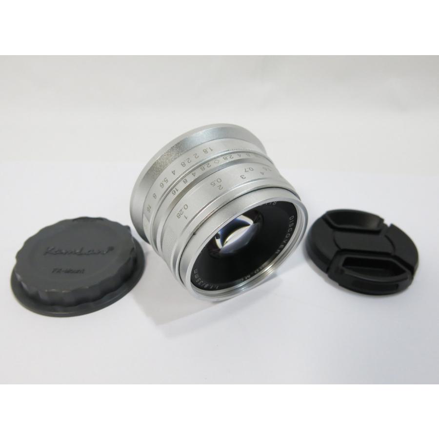 FXマウント 】DISCOVER HD MC 35mm F1.8 単焦点レンズ [KP3] : カメラ