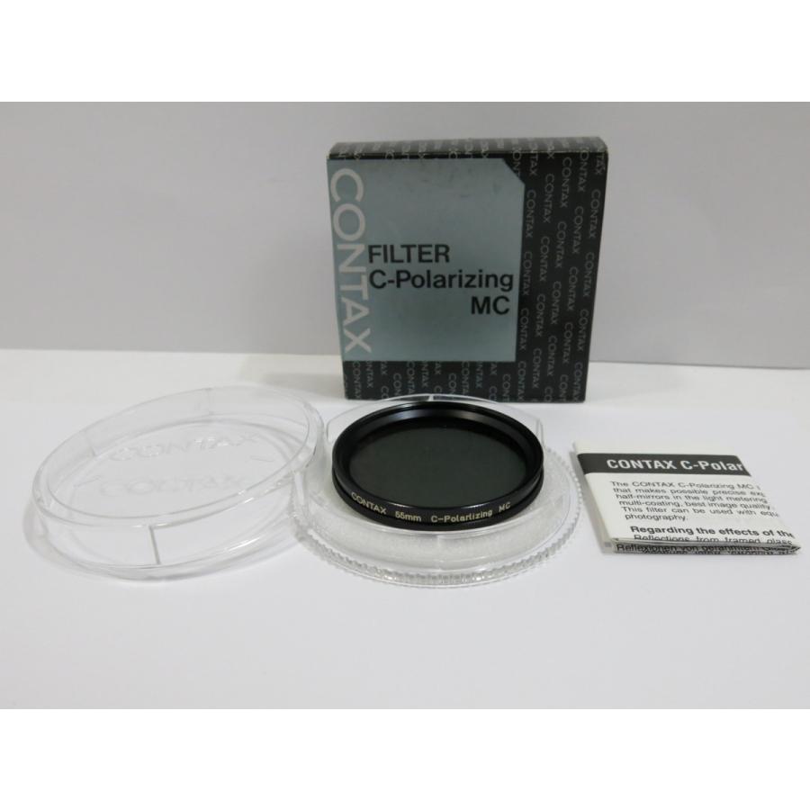 美品 ほぼ使用感なし 】CONTAX 純正 55mm C-Polarizing MC