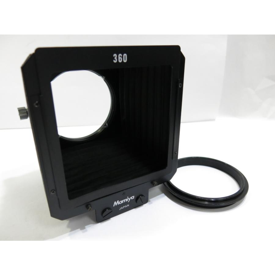 Mamiya 蛇腹フード 77mmリングアダプター付 マミヤ [管KP976