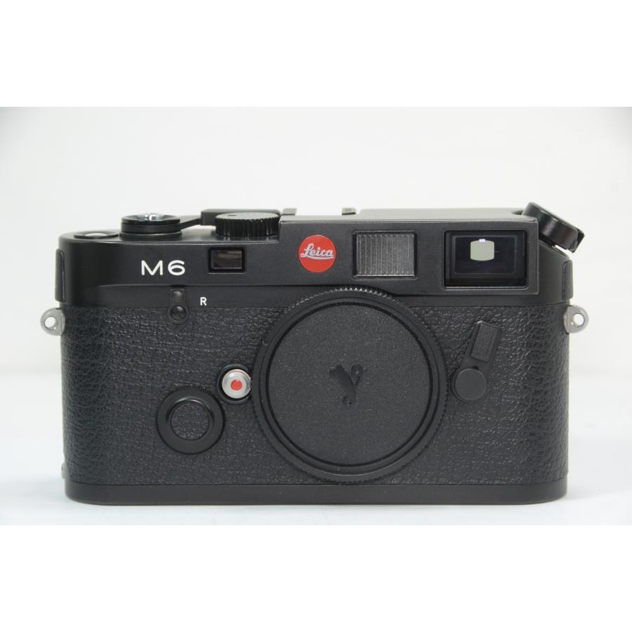 美品 】Leica M6 ブラック ボディー 取説 ストラップ付き ライカ [管 