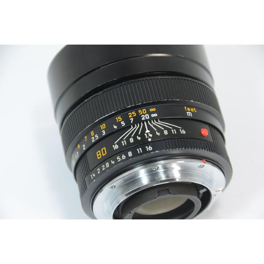 ライカ Leica SUMMILUX-R 80mm F1.4 Rカム [LE4192 : カメラの多