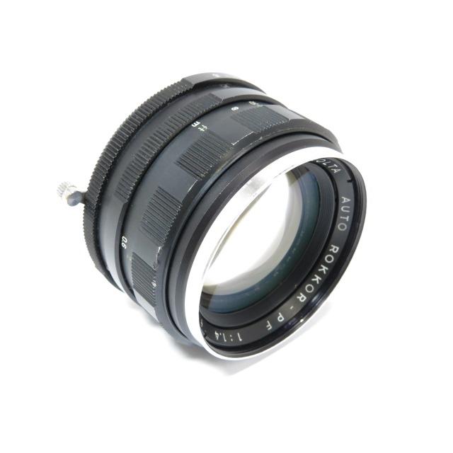 コニカミノルタ MINOLTA AUTO ROKKOR-PF 58mm F1.4 ミノルタ
