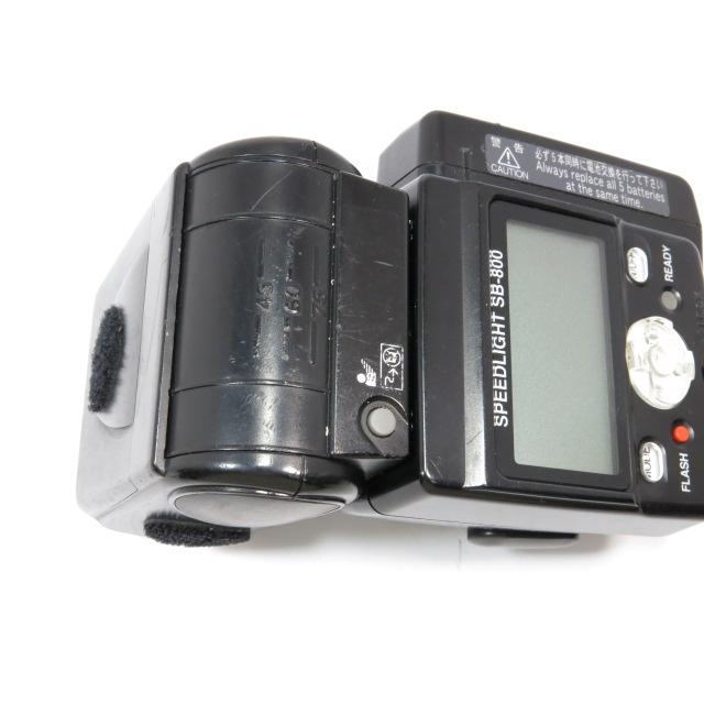 【 中古動作確認済 使用感あり 】Nikon SPEEDLIGHT SB-800 増設電池パック付 ニコン ストロボ ［管NI2064］｜tanaridocamera1｜04