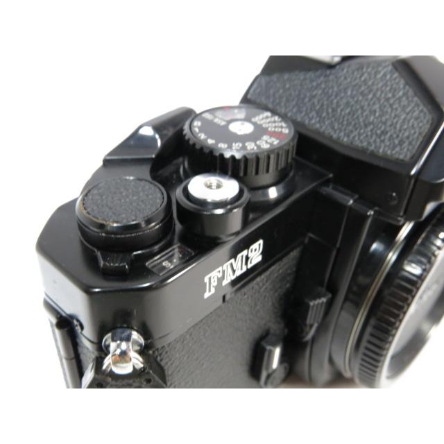 ニコン 【 作動OK モルト交換済 】Nikon NEW FM2 ブラック ニコン 【 作動OK モルト交換済 】Nikon NEW FM2 ブラック