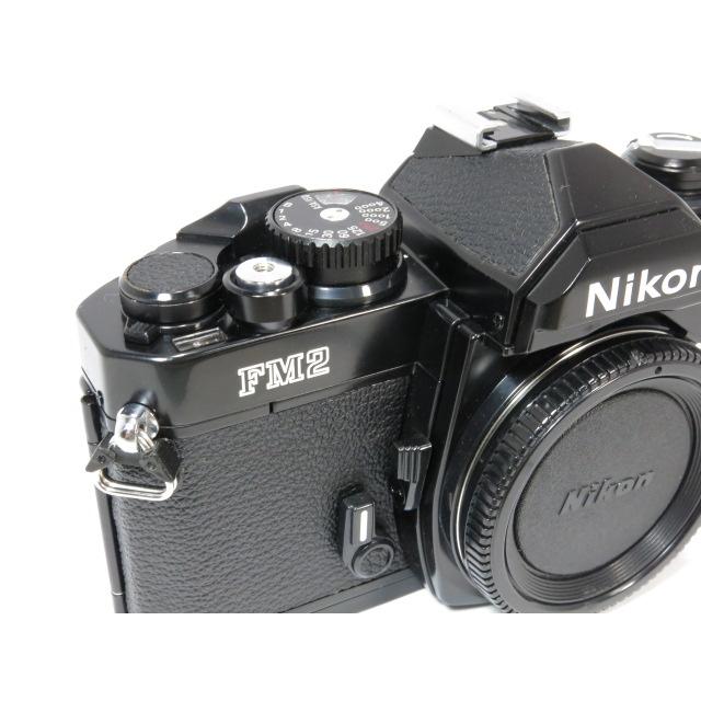 ニコン 【 作動OK モルト交換済 】Nikon NEW FM2 ブラック ニコン 【 作動OK モルト交換済 】Nikon NEW FM2 ブラック