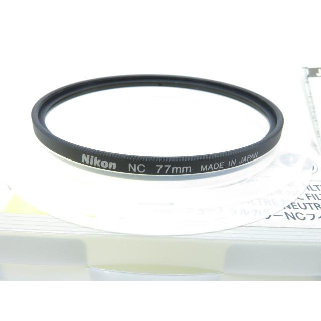 ニコン 【 安心のケース付き 】美品 Nikon NC77mm ニュートラルカラー 