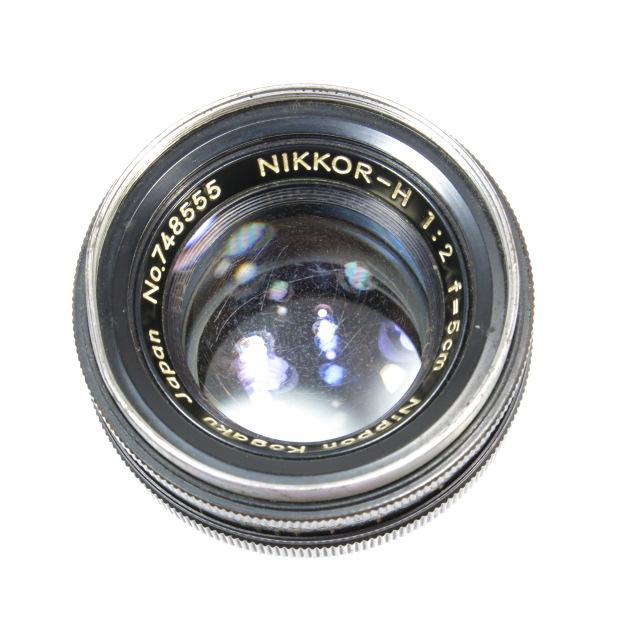 ニコン（Nikon） Nikon NIKKOR-H 50mm F2 Sマウント レンズ [管NI3921