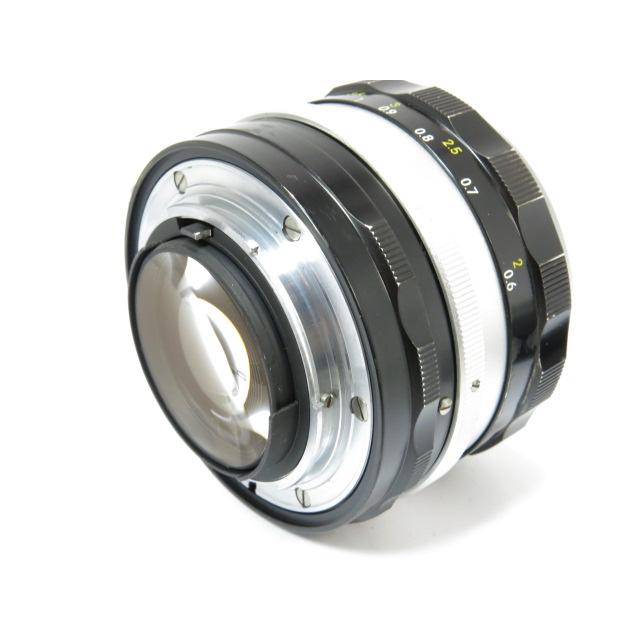 【限定価格】NIKKOR-S Auto 50㎜ f1.4 初期型 非Ai 整備済 ニコン Nikon NIKKOR-S Auto 50mm F1.4 非Ai 銀枠フィルター 付