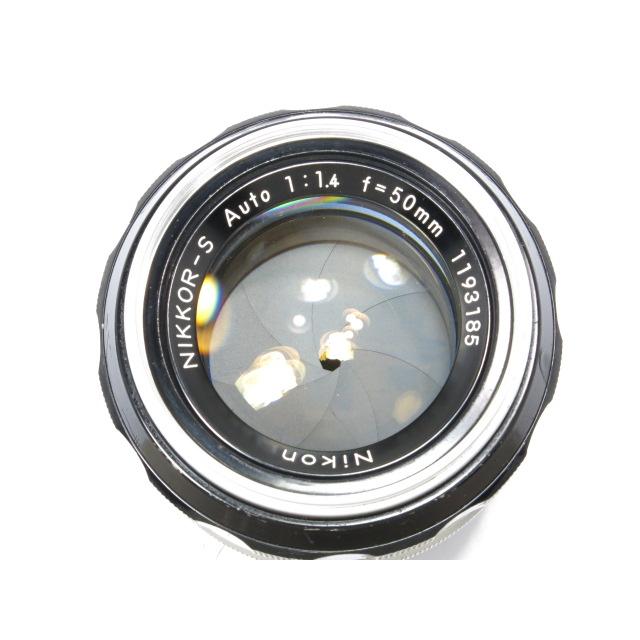 ニコン Nikon NIKKOR-S Auto 50mm F1.4 Ai改 レンズ [管NI4308