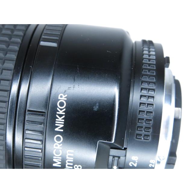 ニコン Nikon AF MICRO 60mm F2.8 等倍 接写 マクロ レンズ [管