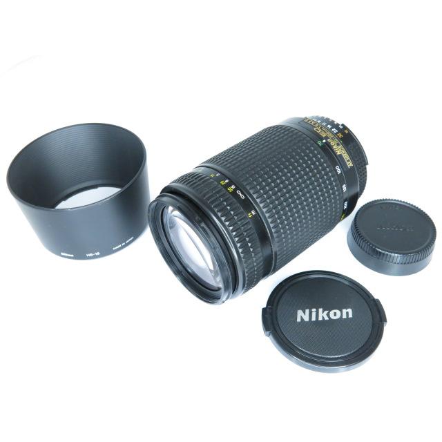 (美品) ニコン Nikon AF 70-300 4-5.6G フード付き ニコン Nikon AF 70-300mm F4-5.6D ED HB-15 純正フード付 [管