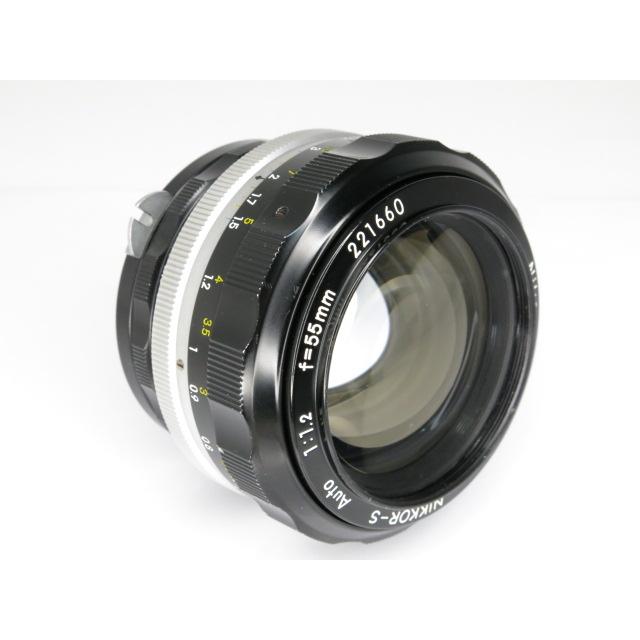 ニコン 【 カビ跡 】Nikon NIKKOR-S Auto 55mm F1.2 レンズ [管