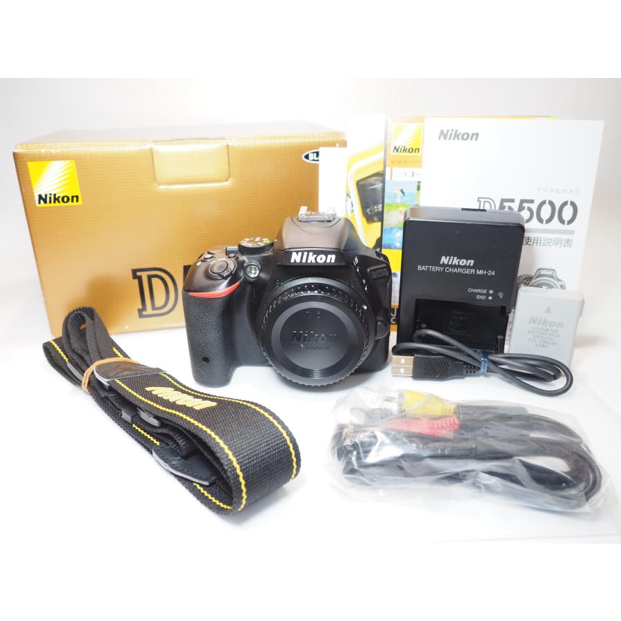 ニコン（Nikon） Nikon D5500 ボディー 元箱付 [管NI5309] : カメラの
