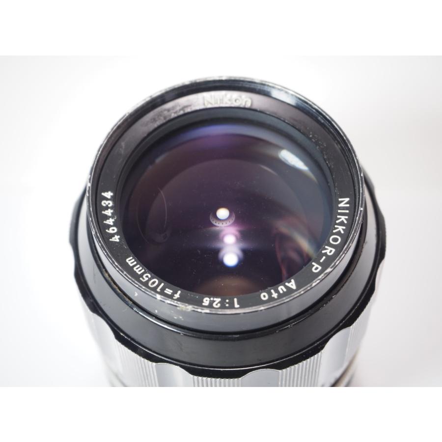 ニコン Nikon NIKKOR-P AUTO 105mm F2.5 Ai改 レンズ [管