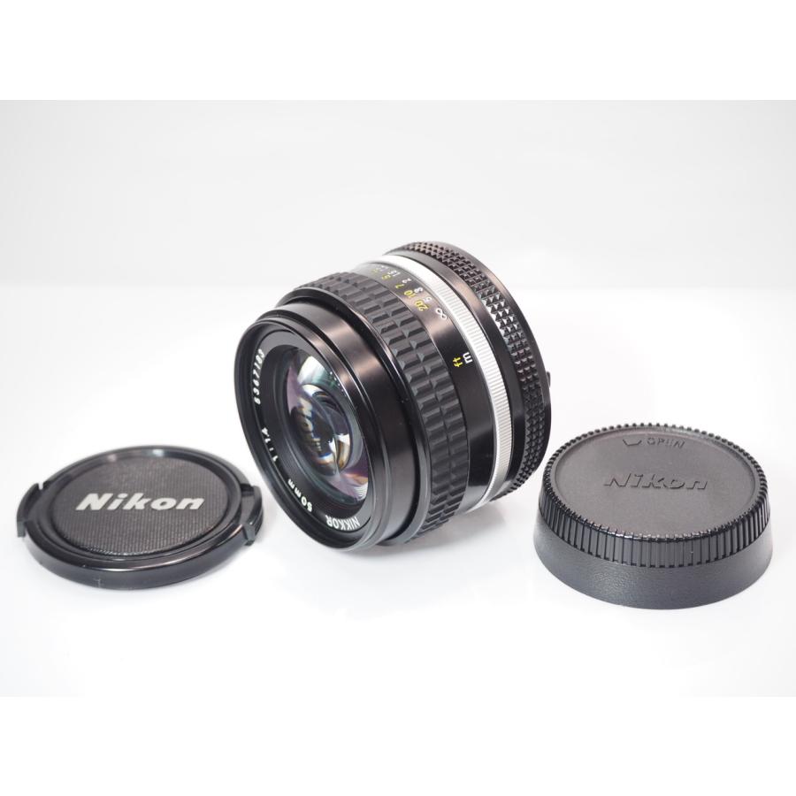 ニコン（Nikon） 【 美品 】Nikon Ai-s 50mm F1.4 単焦点 レンズ [管