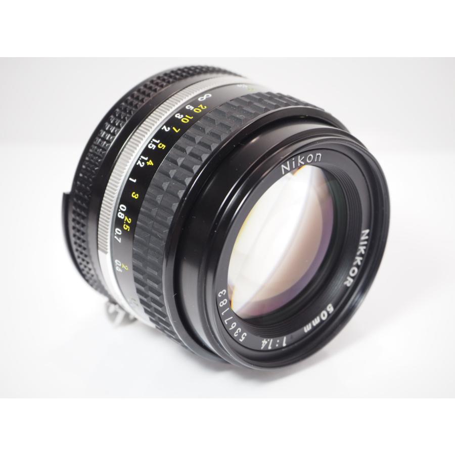 【美品】ニコン Nikon 50mm f/1.4 Ai-S 単焦点レンズ ニコン（Nikon） 【 美品 】Nikon Ai-s 50mm F1.4 単焦点 レンズ [管