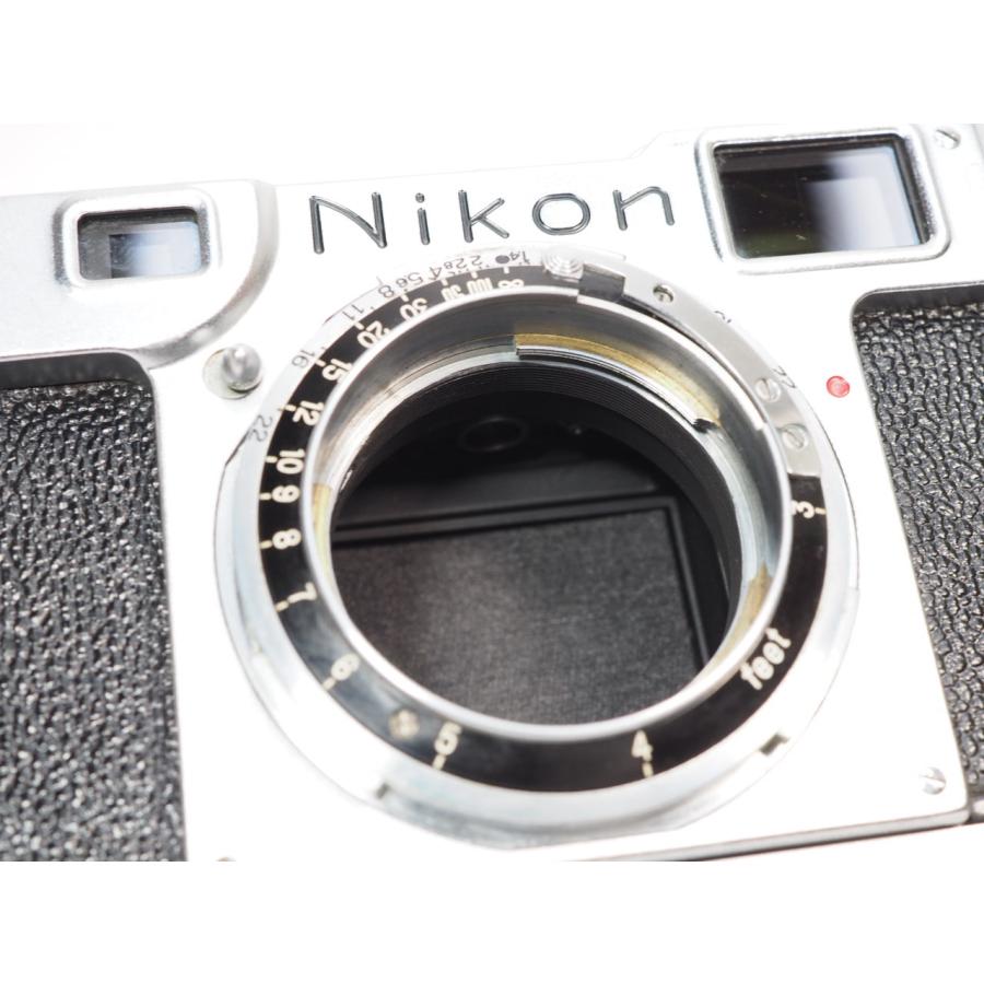 Nikon S2 フィルムカメラ レンジファインダー +ボディ+レンズ ニコン（Nikon） Nikon S2 50mmF2 レンズ付 レンジファインダー カメラ