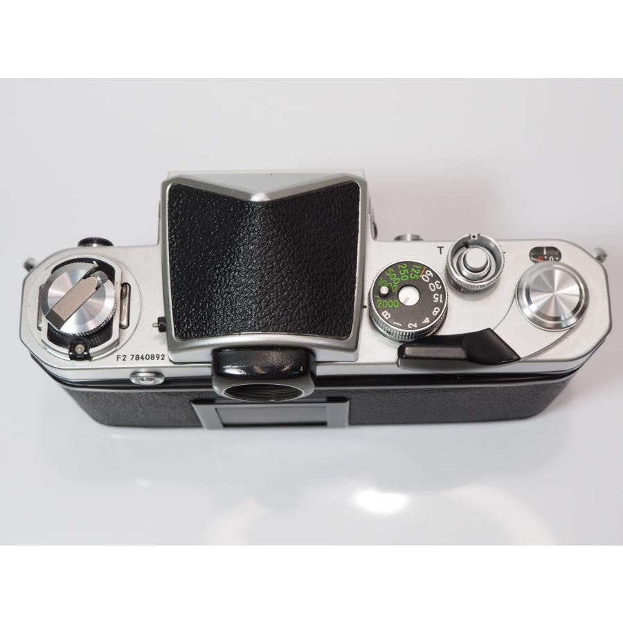 Nikon F2 アイレベル シルバー ボディー フイルムカメラ [管NI8750の画像
