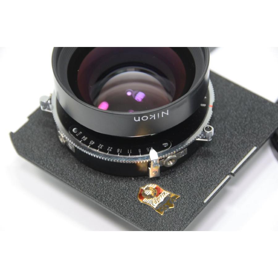 美品 Nikon NIKKOR-W 210mm F5.6 大判レンズ ニコン［管NI903 