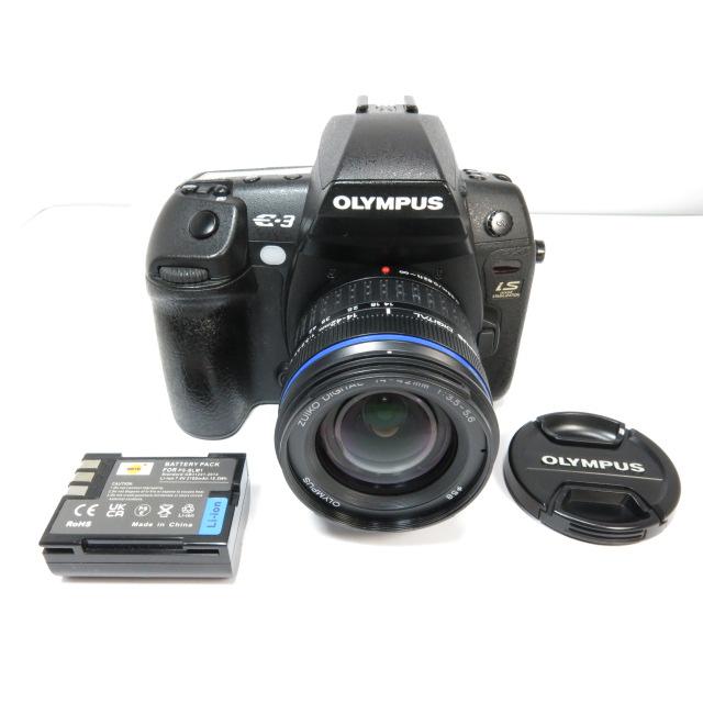 美品 OLYMPUS E-3 14-42mm レンズセット オリンパス（OLYMPUS） 【 中古品 】OLYMPUS E-3 ZD14-42mm レンズ