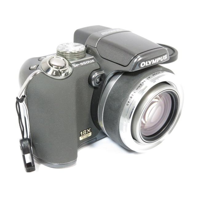 OLYMPUS SP-550UZ 光学18倍ズーム 単三電池仕様 コンパクトカメラ  