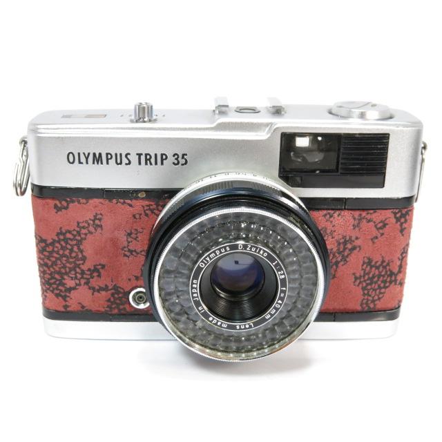 カメラ　オリンパス　OLYMPUS TRIP 35 F2.8 40mm OLYMPUS TRIP35 / D.Zuiko 40mm F2.8 整備済 ウッドモデル ネガ