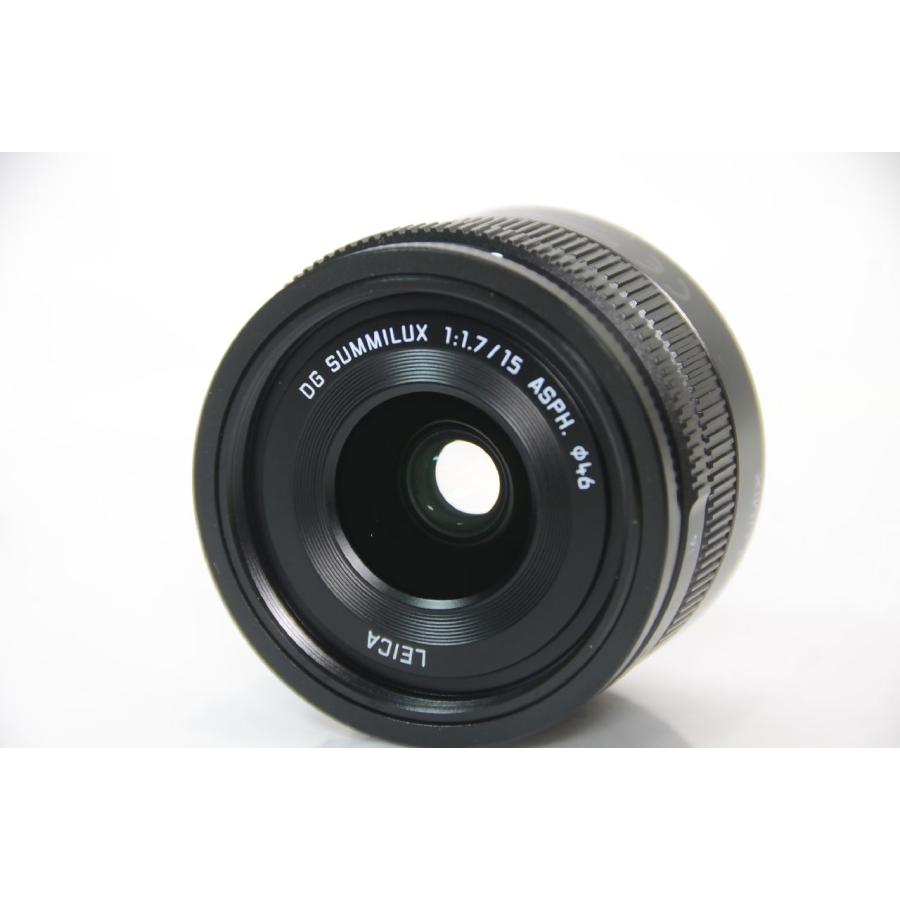 中古★パナソニック　レンズ　DG SUMMILUX 1:1.7/15 ASPH パナソニック LEICA DG SUMMILUX 15/1.7 ASPH. ｼﾙﾊﾞｰ (H-X015) 交換