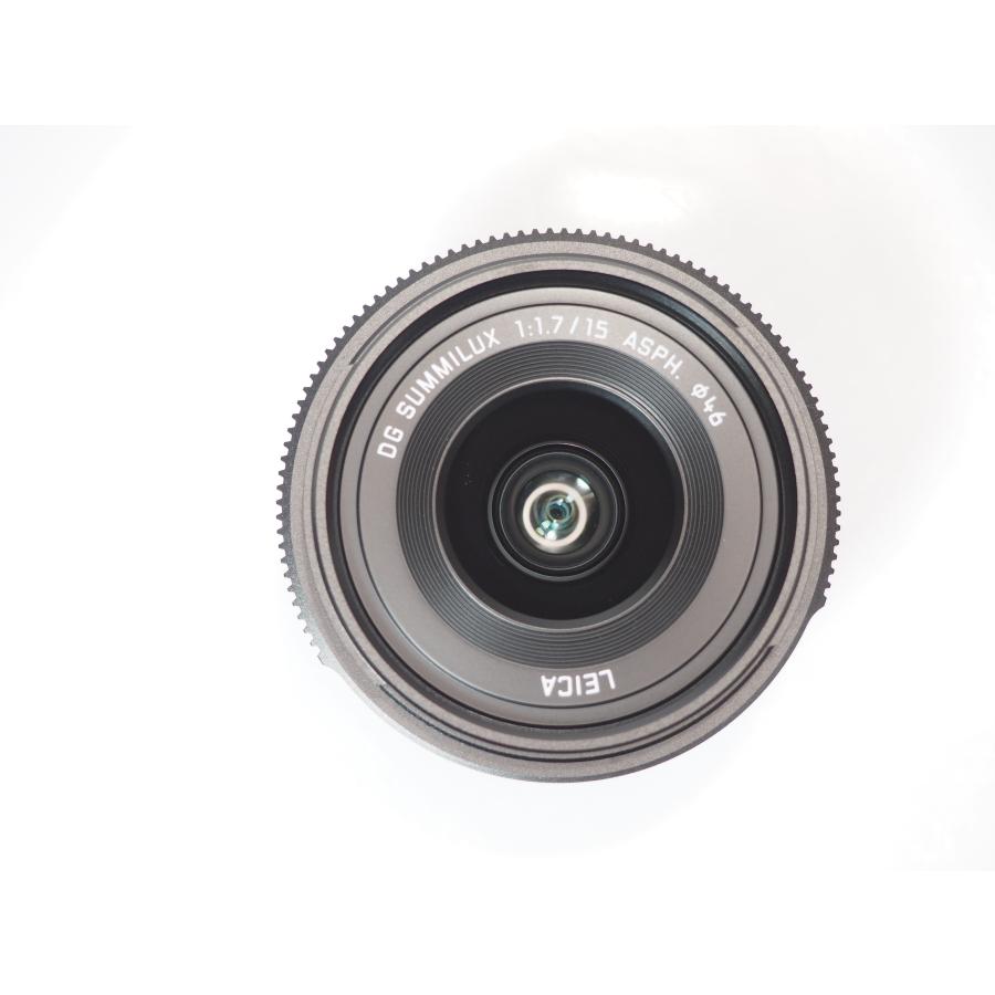 panasonic DG SUMMILUX 15mm F1.7_フード付き美品 Panasonic（パナソニック） Panasonic DG SUMMILUX 15mm F1.7 H-X015