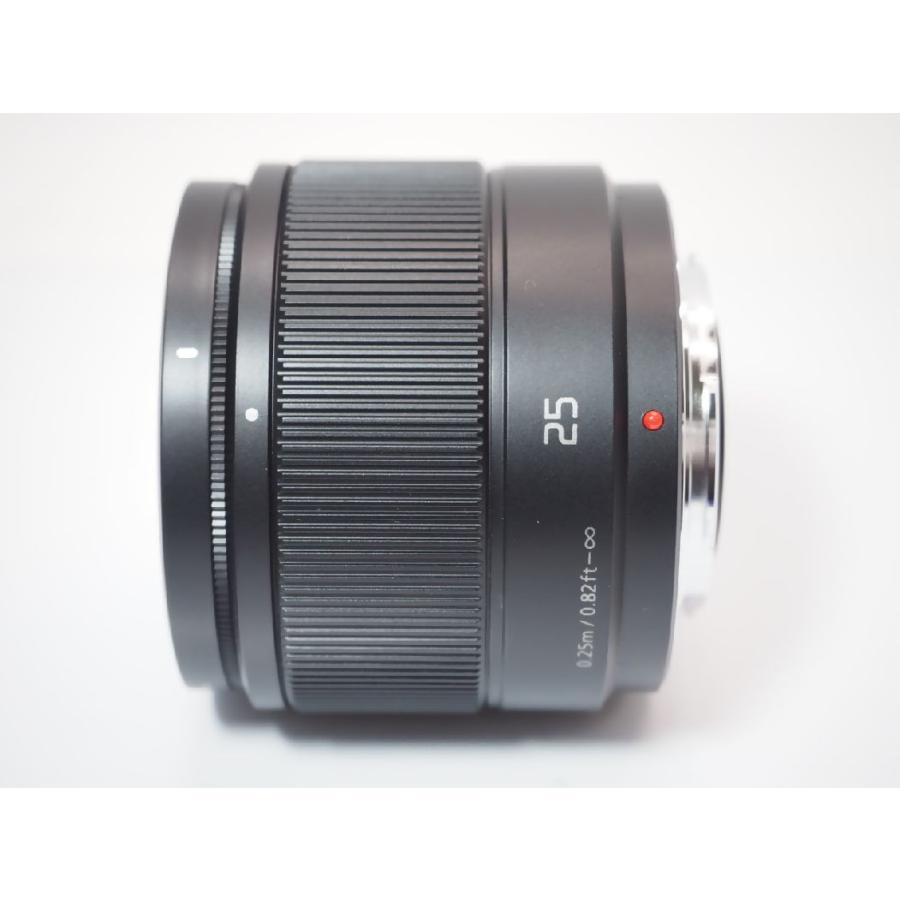 ★美品★フード付き★ LUMIX 単焦点レンズ　G 25mm H-H025 LUMIX G 25mm H-H025 レンズ フード付 【公式通販】