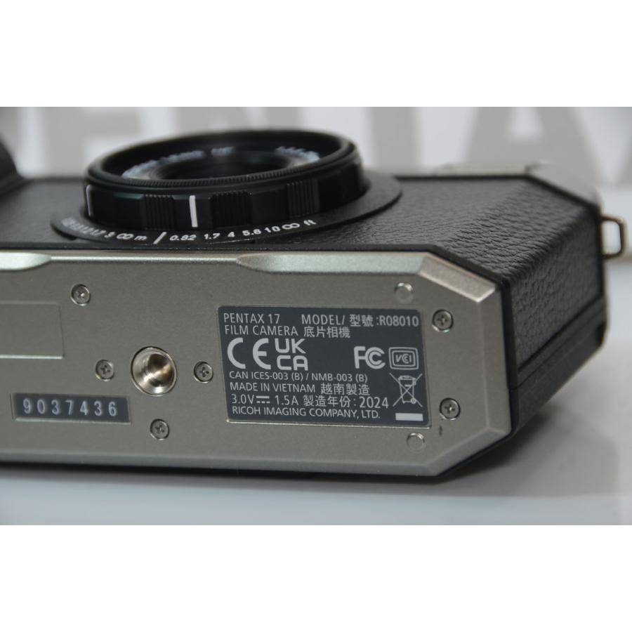 PENTAX 17 ボディー ダークシルバー フイルムカメラ ペンタックス [管