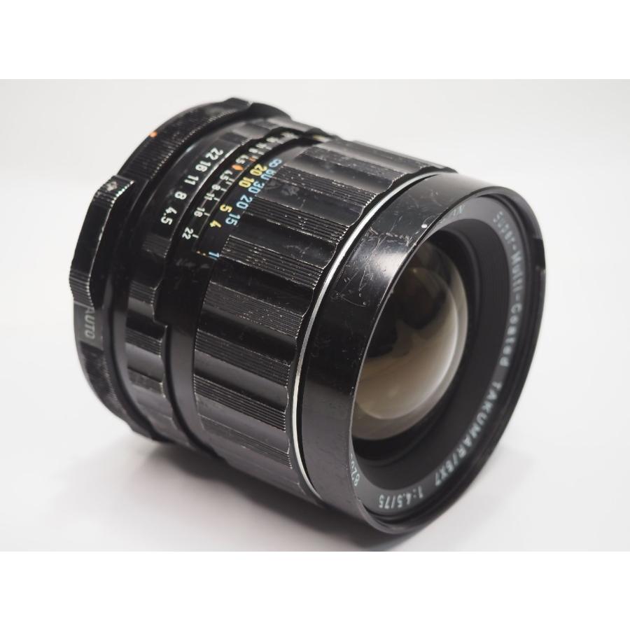 ペンタックス SMCT 6×7 75mm F4.5 67用 中判 レンズ PENTAX［管PX5463
