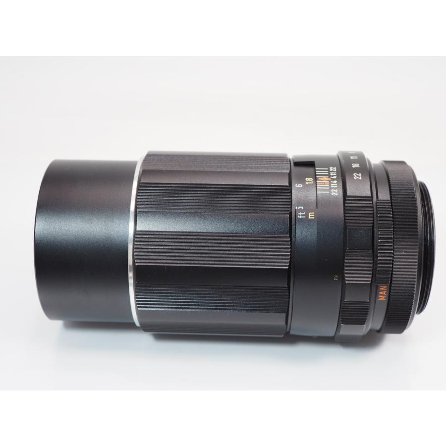 ペンタックス PENTAX Super-Takumar 150mm F4 純正メタルフード付 [管