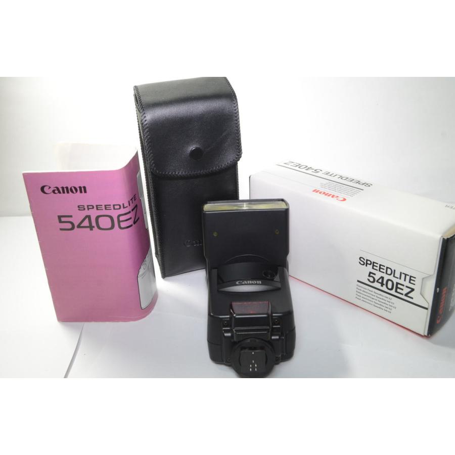 中古美品 】Canon SPEEDLITE 540EZ 取説 元箱付 キヤノン ストロボ [管