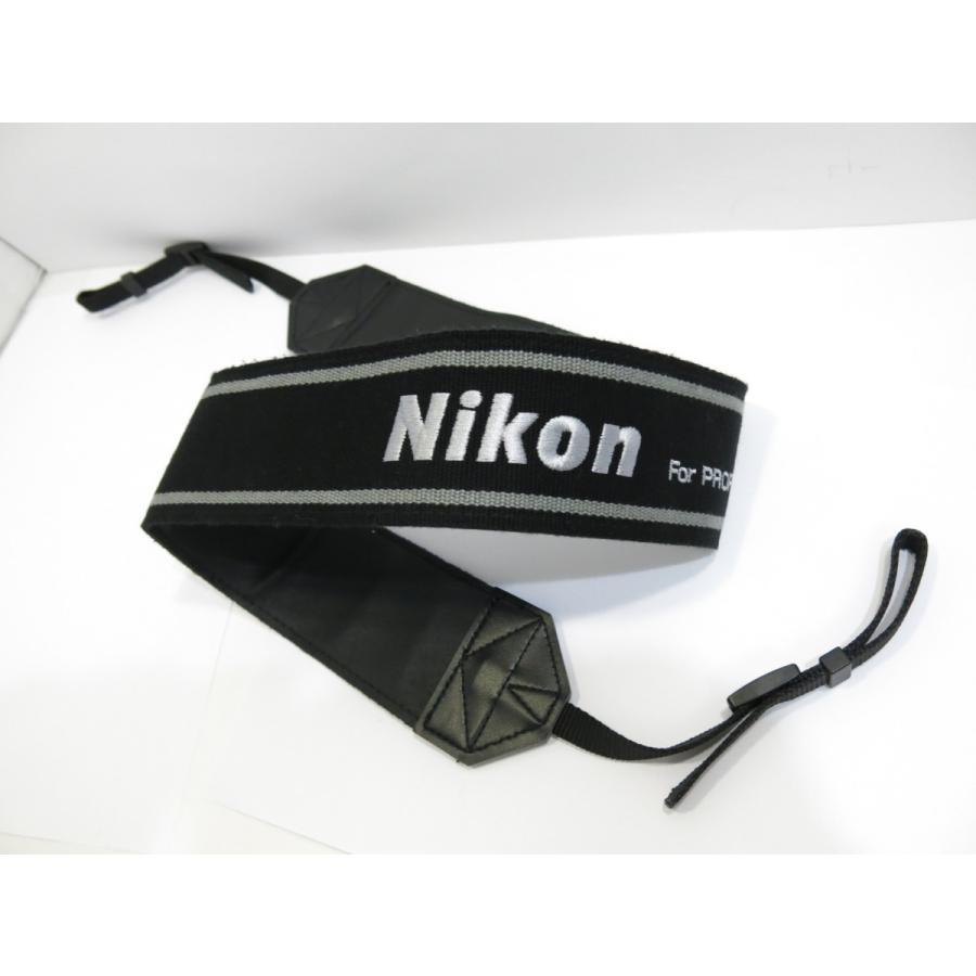 美品 】Nikon For PROFESSIONAL 極太ストラップ 幅約60mm 紐幅約12mm