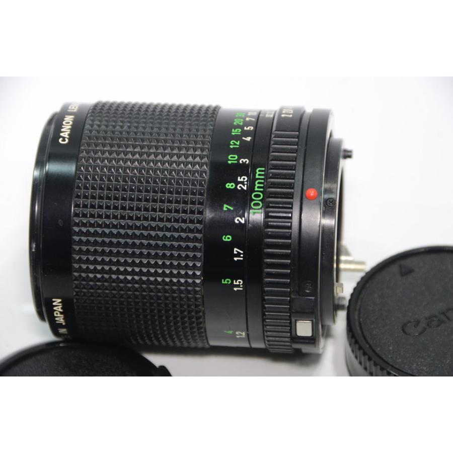 キヤノン（Canon） 【 中古レンズ 純正フード付 】Canon NEW FD 100mm