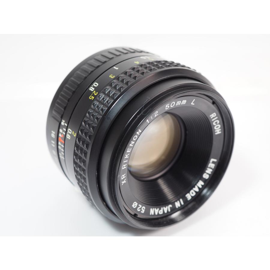 ペンタックス RICOH XR RIKENON 50mm F2 L kマウント レンズ [管