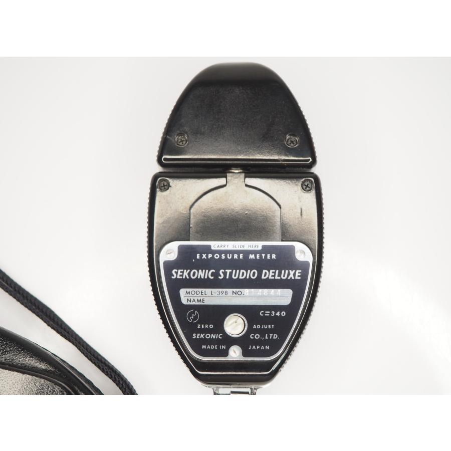 セコニック（SEKONIC） 【 作動良好 】SEKONIC STUDIO DELUXE L-398 取