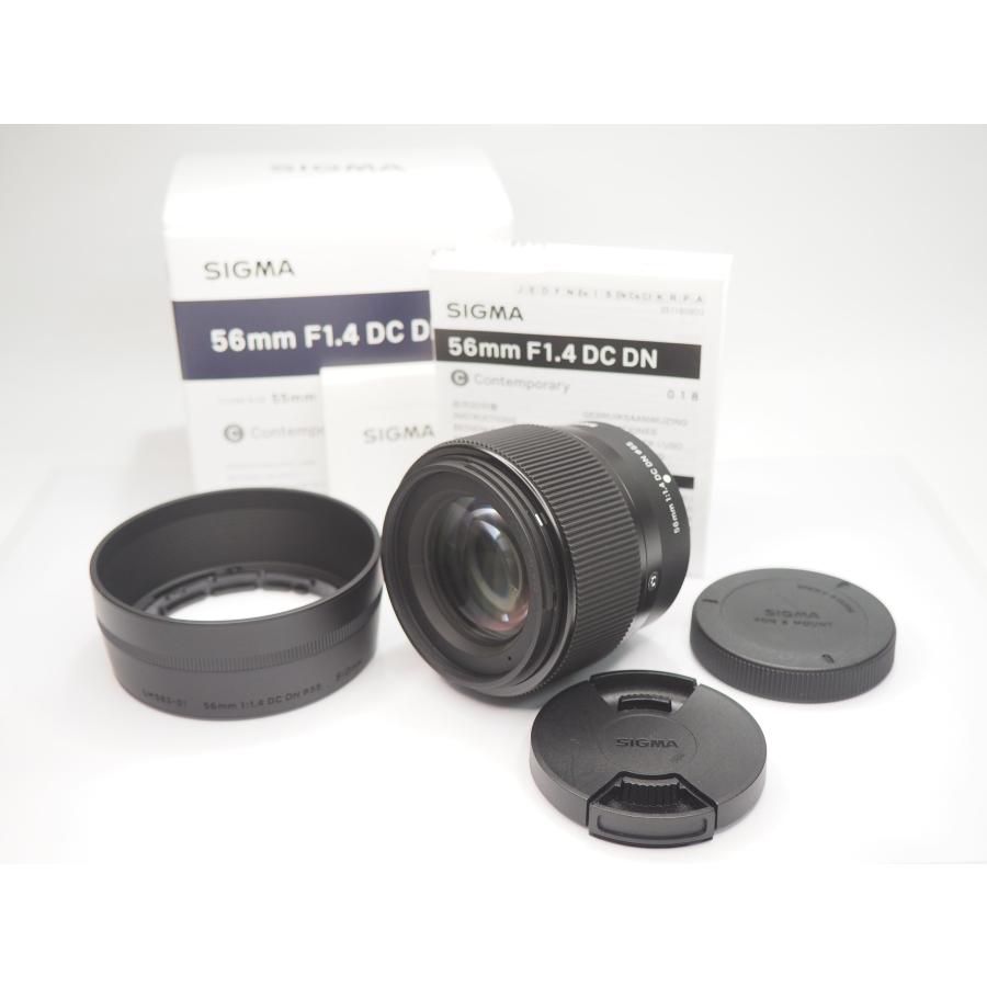 Contemporary SIGMA 56mmF1.4DC DN フジ Xマウント 純正フード 説明 