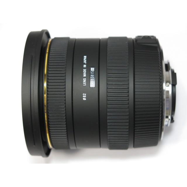 シグマ 【美品】SIGMA 10-20mm F3.5 EX DC HSM ニコン用 純正 シグマ 【美品】SIGMA 10-20mm F3.5 EX DC HSM ニコン用 純正