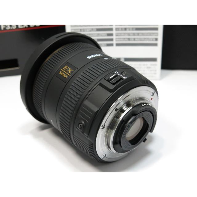 シグマ 【美品】SIGMA 10-20mm F3.5 EX DC HSM ニコン用 純正 シグマ 【美品】SIGMA 10-20mm F3.5 EX DC HSM ニコン用 純正